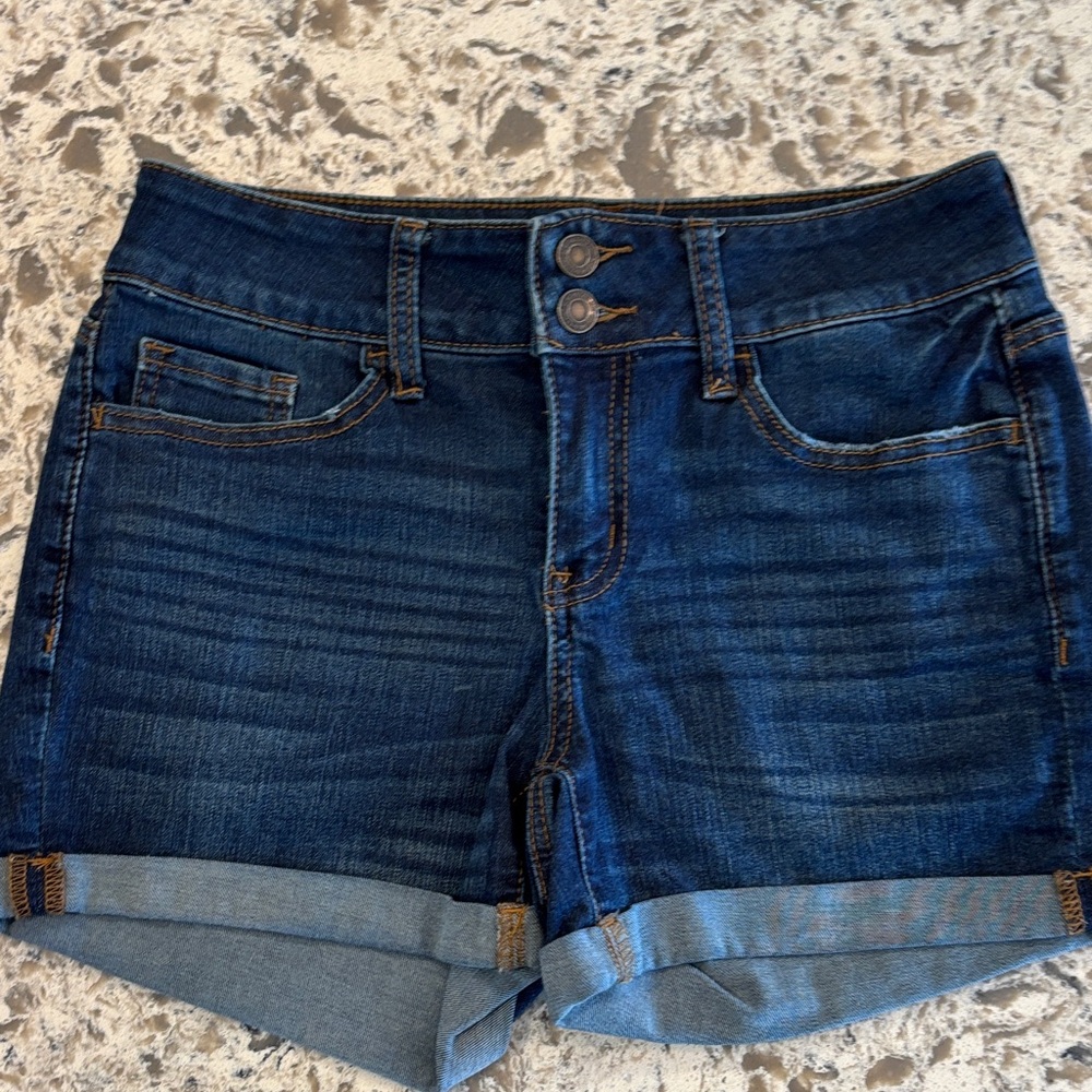 SO Dark Blue Jean Shorts
